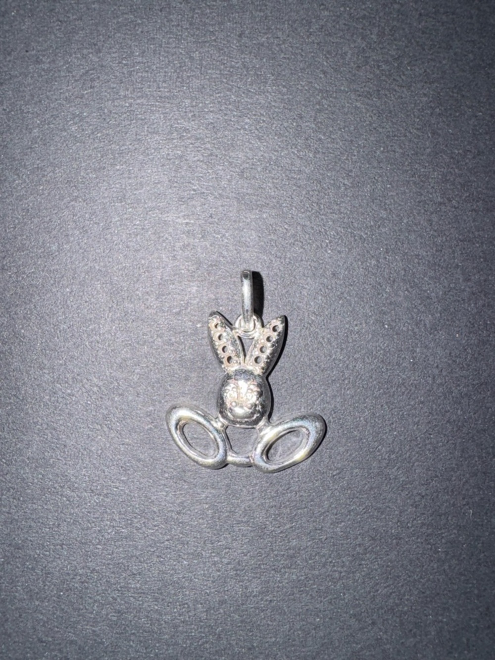 925 Sterling Silver Bunny Charm